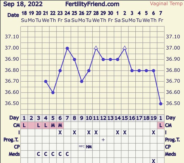 Temperatura basale per ricerca cicogna 🤞🏻 2