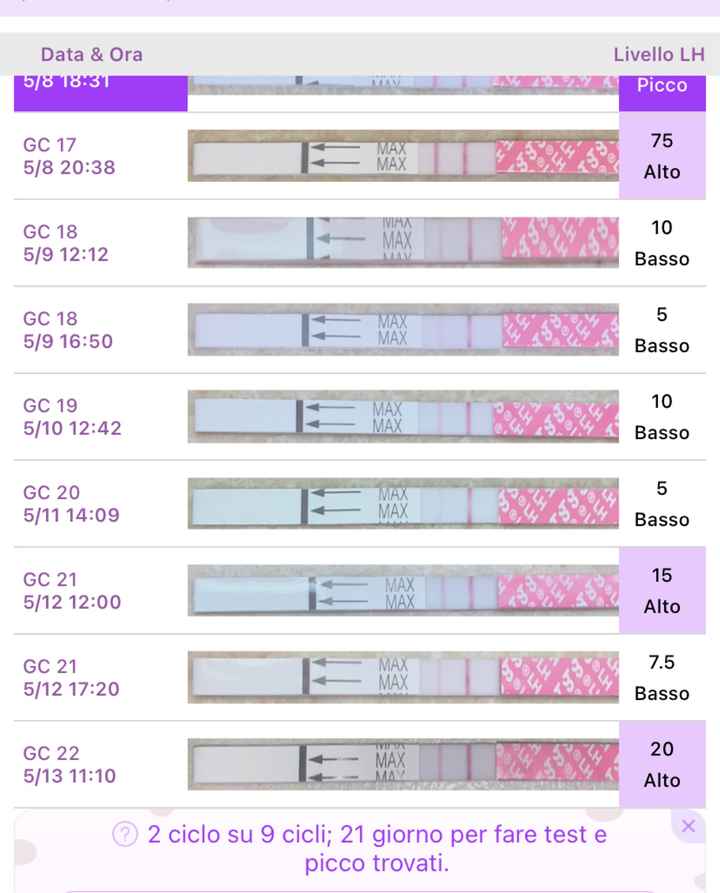 14pm test ovulazione negativo - 2