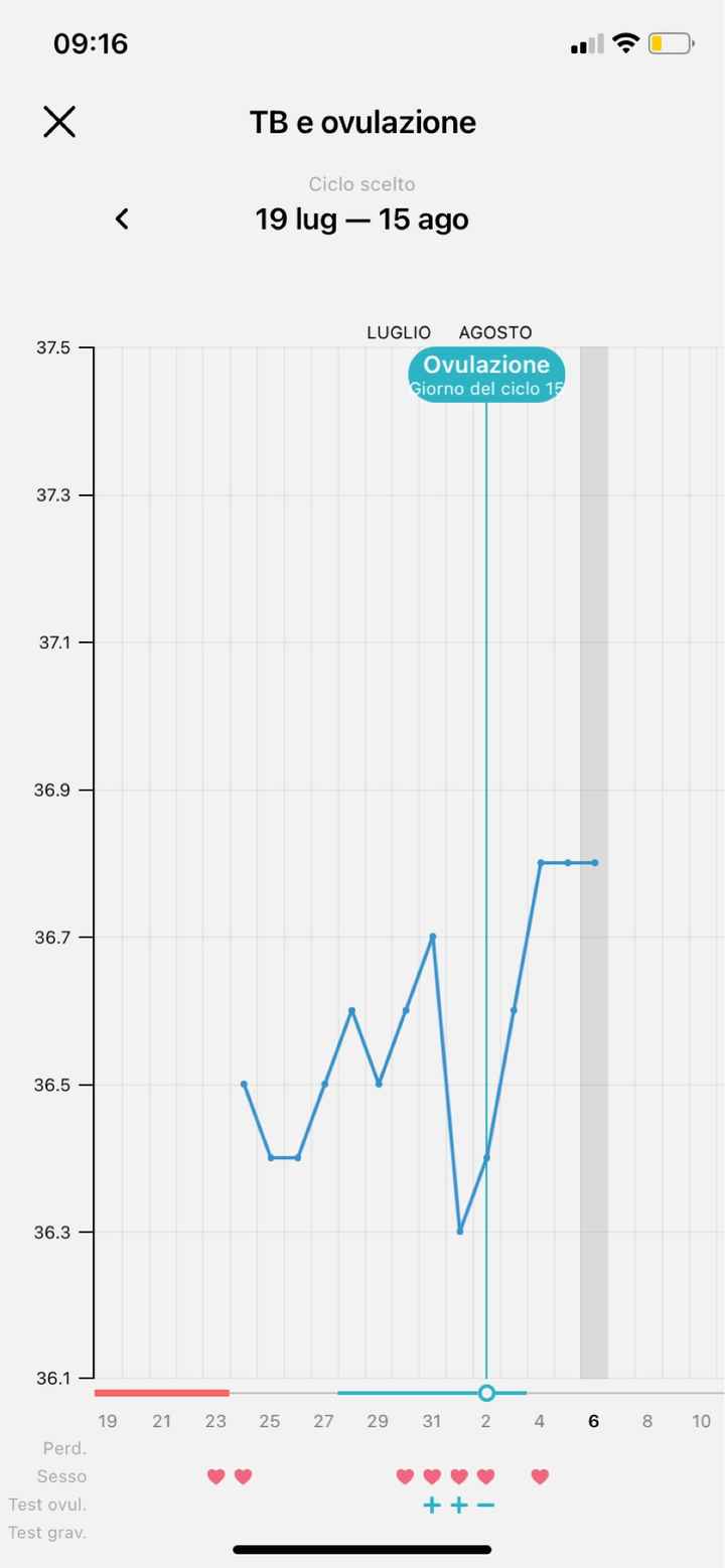 Temperatura basale per ricerca cicogna 🤞🏻 - 1