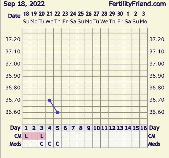 Temperatura basale per ricerca cicogna 🤞🏻 - 1