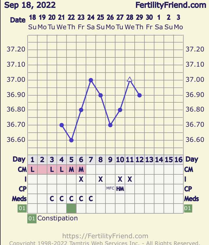 Temperatura basale per ricerca cicogna 🤞🏻 - 4