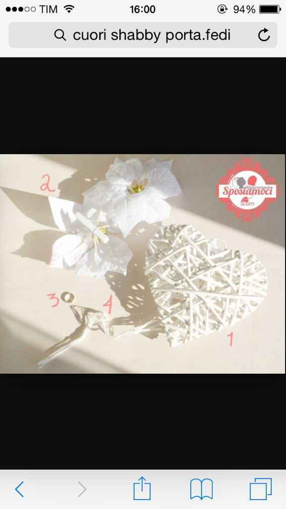 Cuscino porta fedi urgentissimo - 1