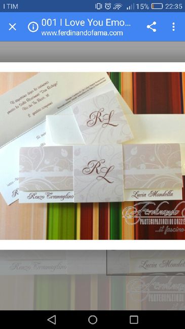 Habemus le partecipazioni! - 1