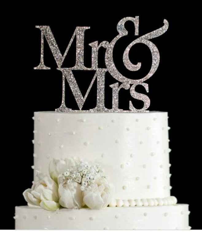 Mi fate vedere i vostri cake topper? - 1