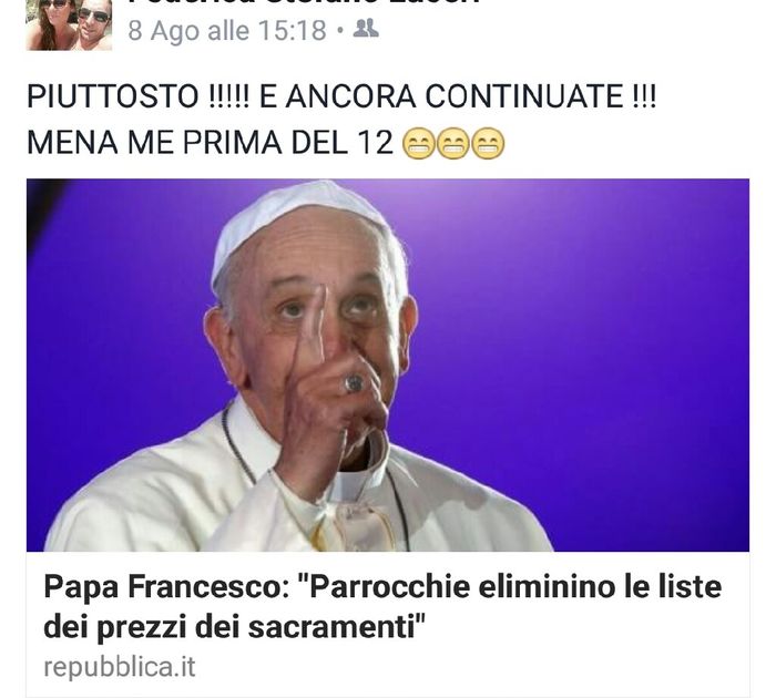 La chiesa si paga non è  piu  un offerta! !?!! - 1