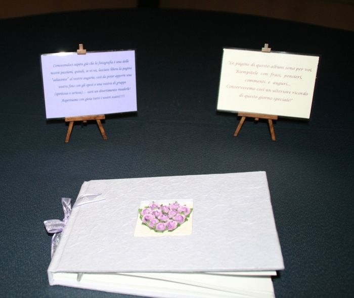 guestbook e indicazioni