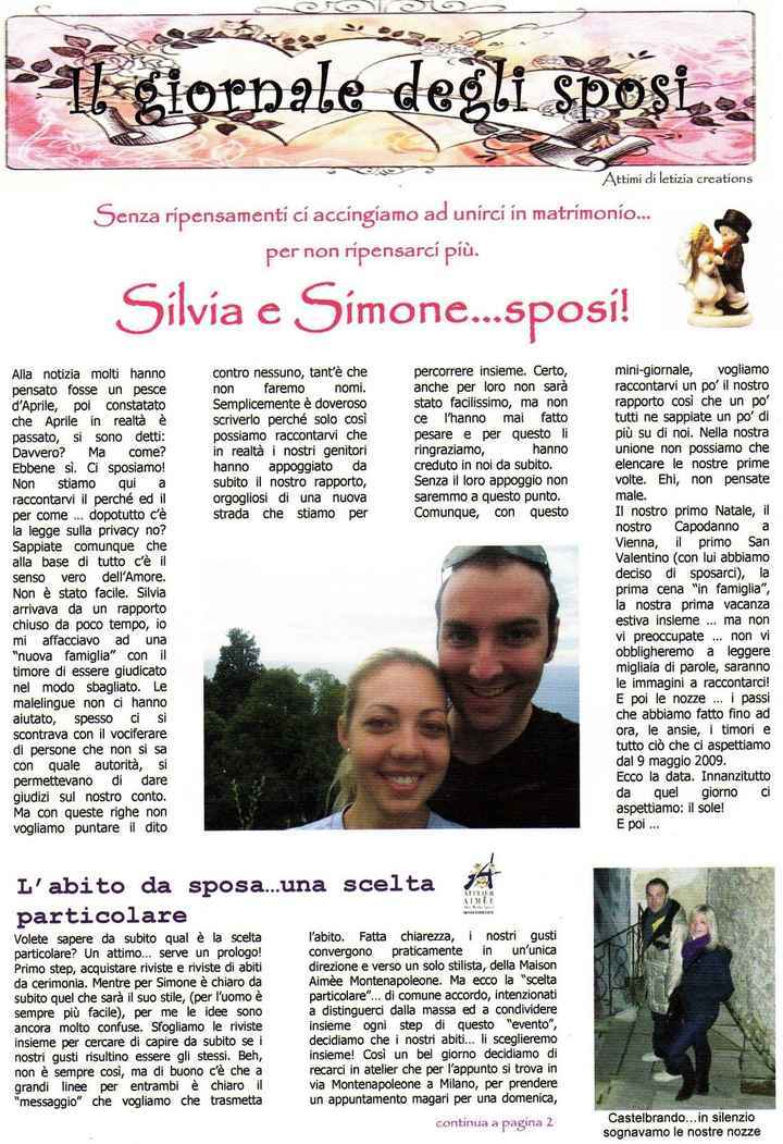 corriere degli sposi