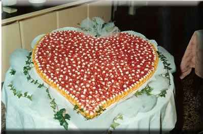 torta nuziale cuore