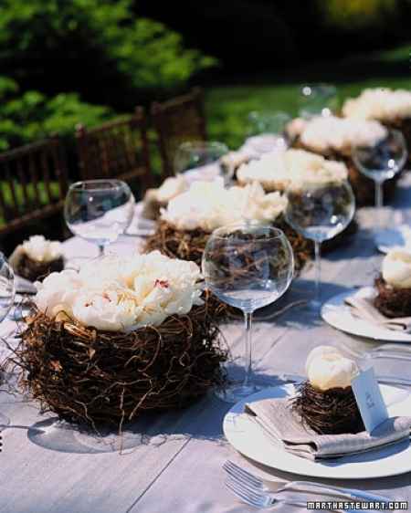 centrotavola country chic