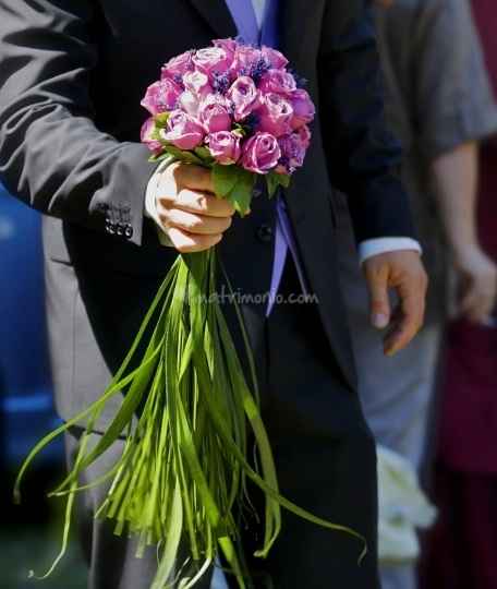 bouquet rose e lavanda gambo lungo