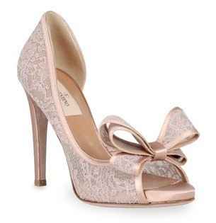 scarpe in pizzo Valentino