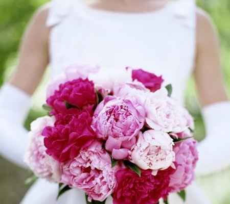 bouquet sposa peonie