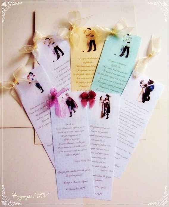 segnaposto/segnalibro tema disney