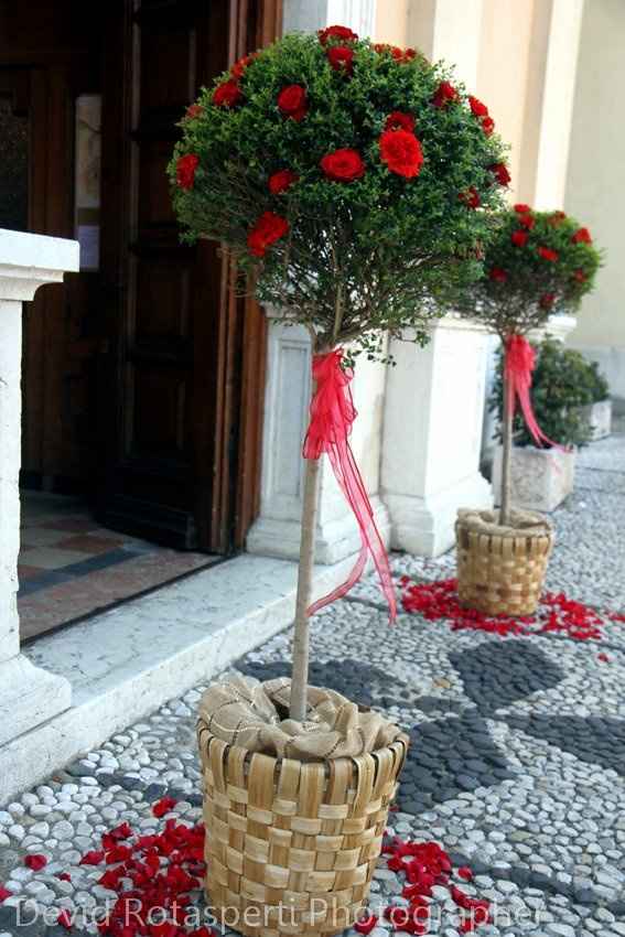 allestimento chiesa semplice