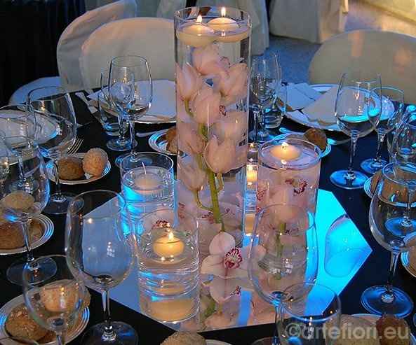 centrotavola candele