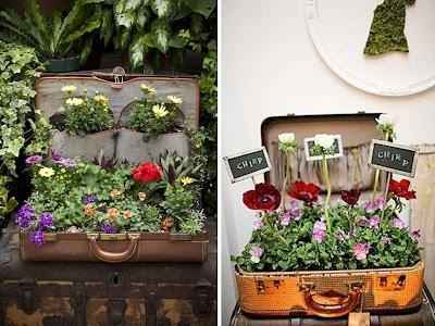 valigia porta piante eco-chic