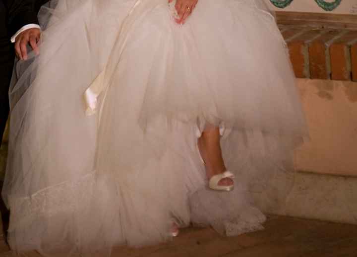 le mie scarpe color avorio