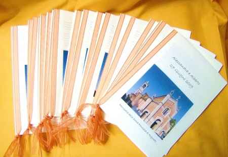 esempio libretto messa