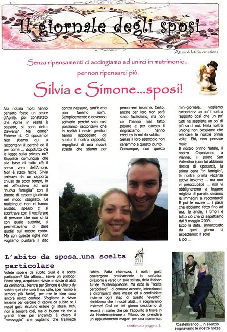 corriere degli sposi