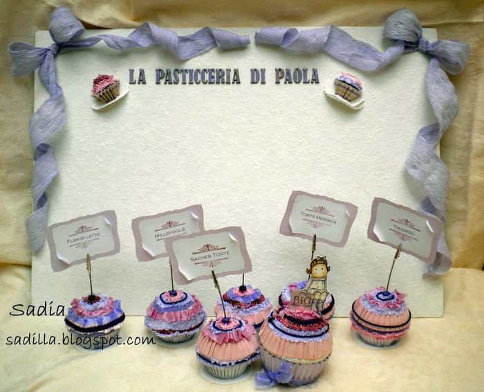 tableau e segnaposto dolci