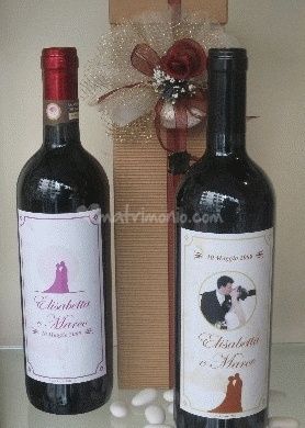 bottiglie di vino personalizzate