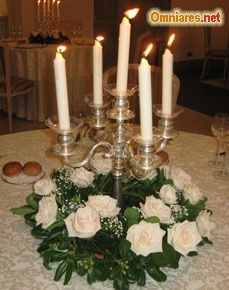 centrotavola candelabro
