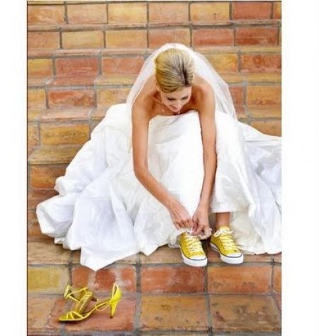 sposa in all star