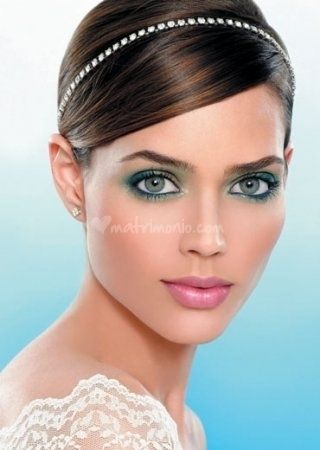 trucco sposa verde