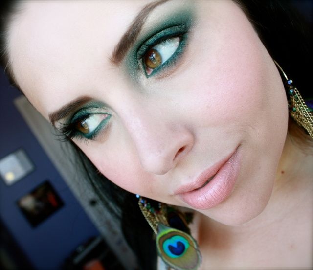 trucco sposa verde