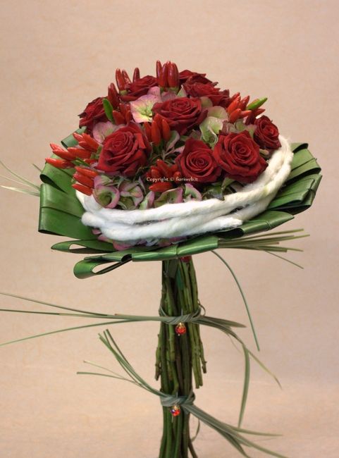 bouquet rose rosse