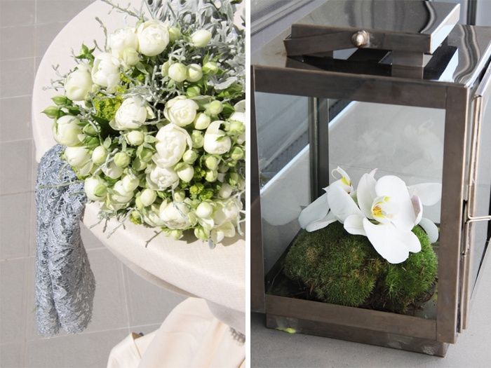 matrimonio argento e bianco