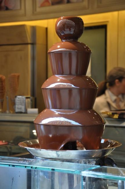 fontana di cioccolato