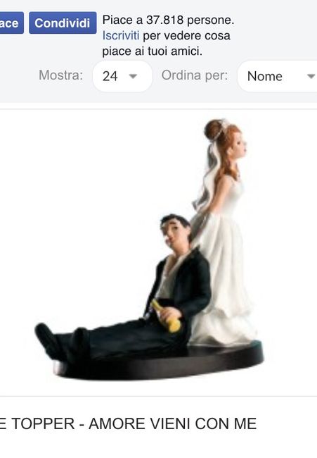 Cake topper - 1