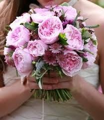 bouquet sposa rose inglesi