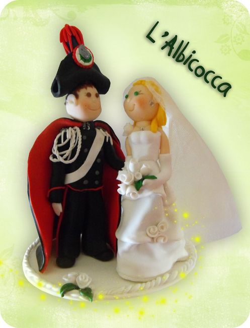 cake topper carabiniere