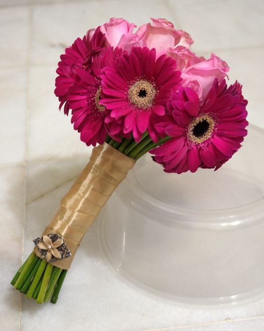bouquet con gerbere