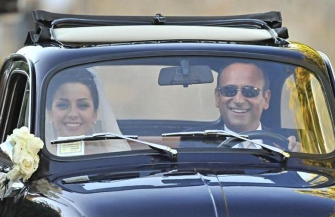 matrimonio carlo conti
