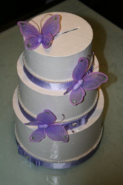 torta portabuste lilla