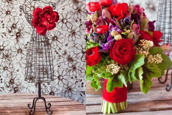 matrimonio rosso e verde