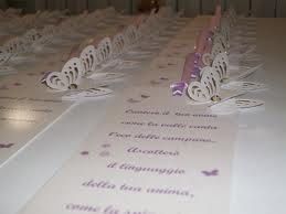 segnalibro segnaposto