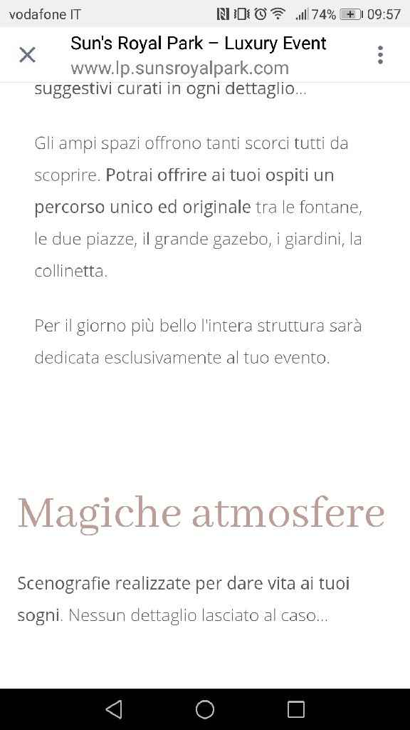 Sun's royal park, Cervino, Caserta - 1