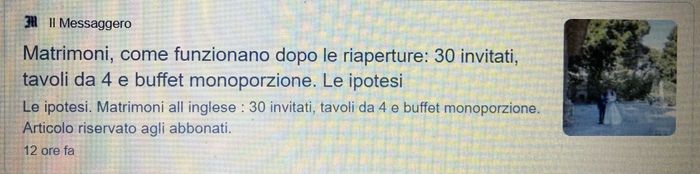 Nuovo decreto ripartenza wedding, polemica ma non troppo! 2