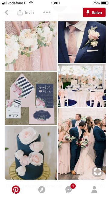  Fiori blu e rosa - 1