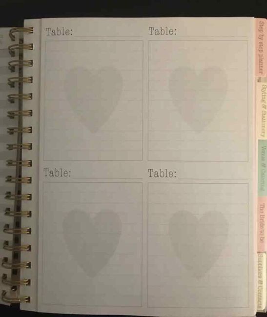 Agenda della sposa 👰 - 4