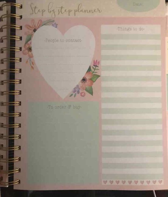 Agenda della sposa 👰 - 6