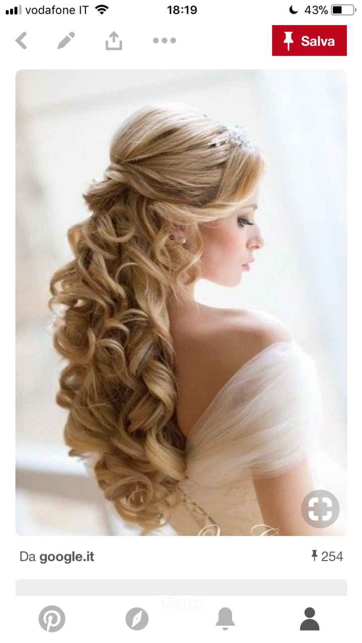  Ci siamo...prova acconciatura...😍 - 1
