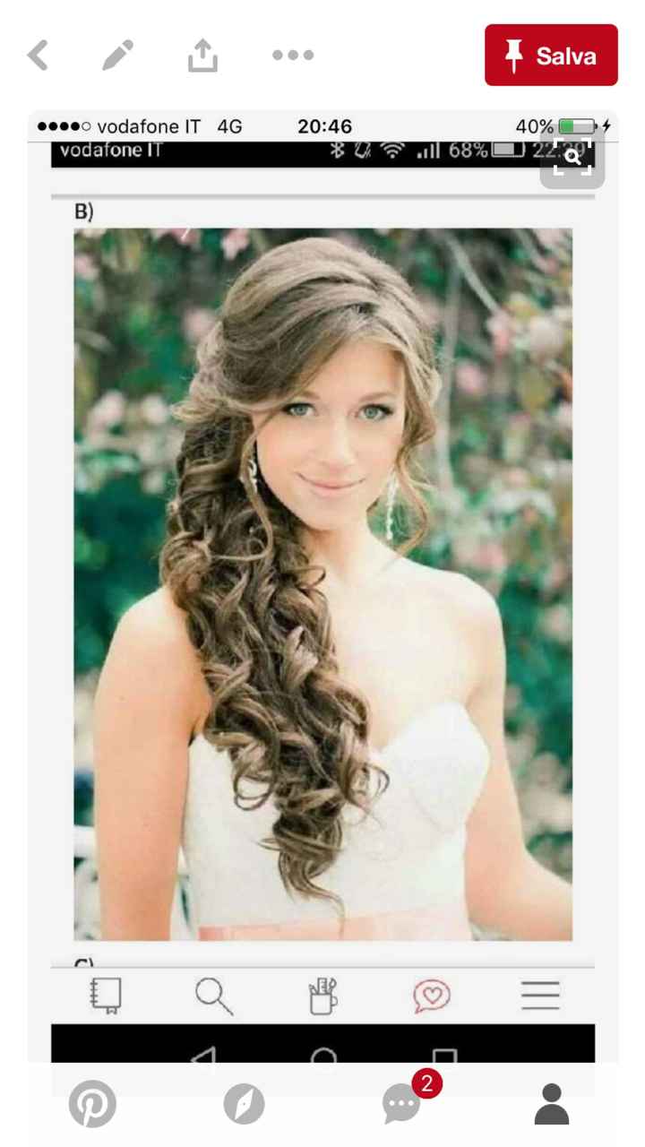  Ci siamo...prova acconciatura...😍 - 3