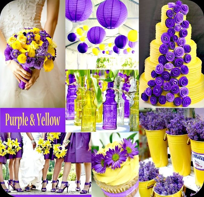 Matrimonio glicine e giallo 2