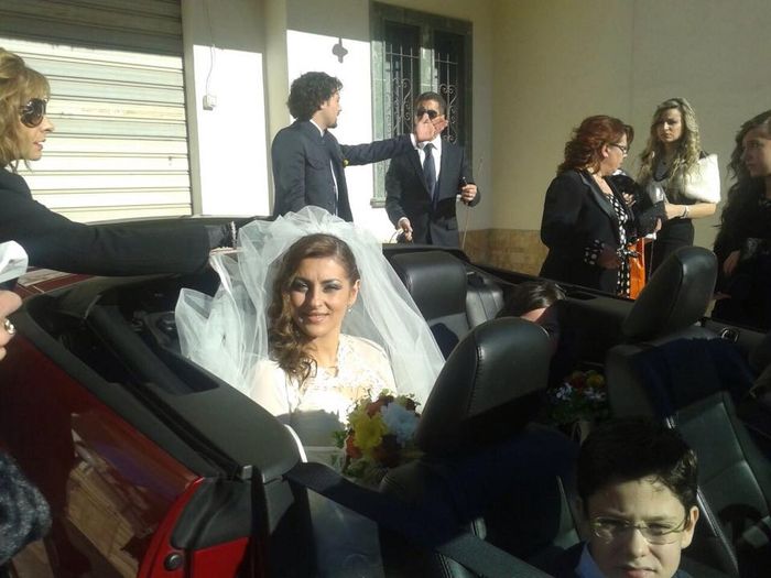 Sposa rock in partenza