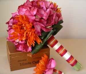 Matrimonio fucsia e arancio 3